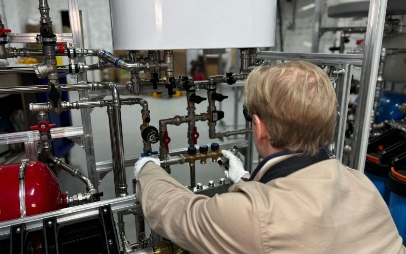 Détection fuite par caméra thermique Cannes